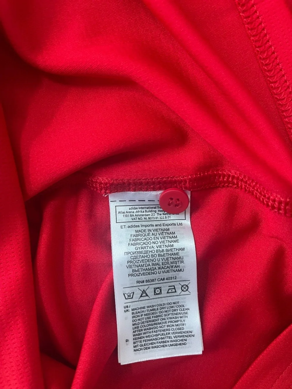 Adidas Climalite Men's Club Tennis Polo Shirt, Scarlet Size Small